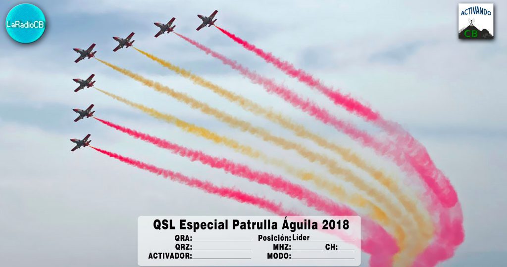 QSL Especial Patrulla Águila 2018-Líder