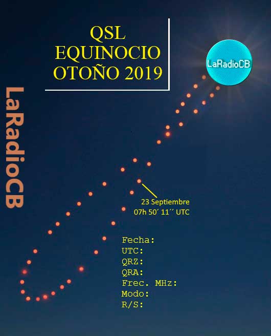 QSLs Equinoccios y Solsticios