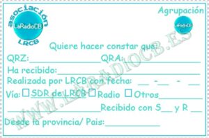 LaRadioCB QSL para Radioescuchas
