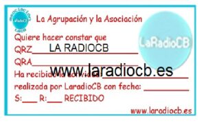 QSL Escucha de LaRadioCB
