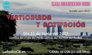 Resultados de la 7ª Activación especial de LaRadioCB en El Pardo 2022