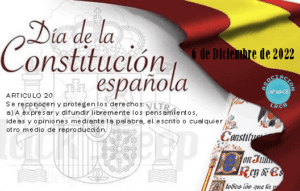 ACTIVACIÓN “DÍA DE LA CONSTITUCIÓN ESPAÑOLA 2022”
